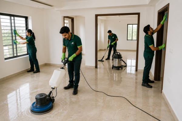 3 BHK Empty - Deep cleaning