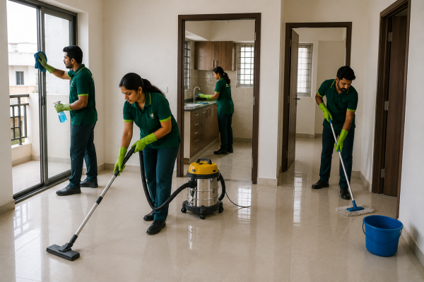 2 BHk Empty - Deep cleaning