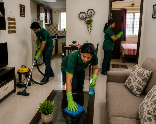 1 BHK Occupied - Deep cleaning