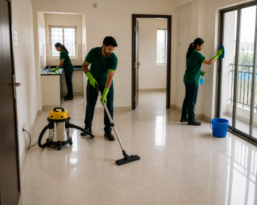 1 BHK Empty - Deep cleaning